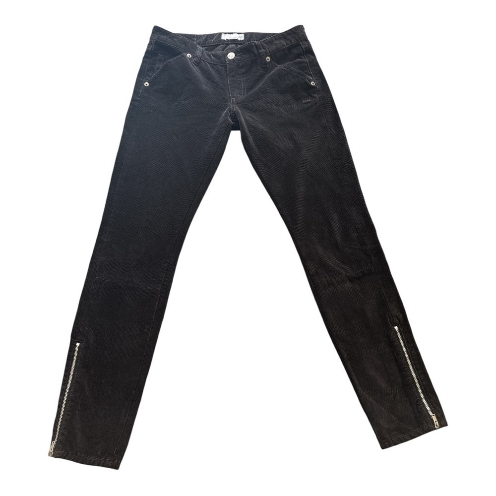 Uniqlo Undercover Black Corduroy Pants with Zip Legs Size 28
